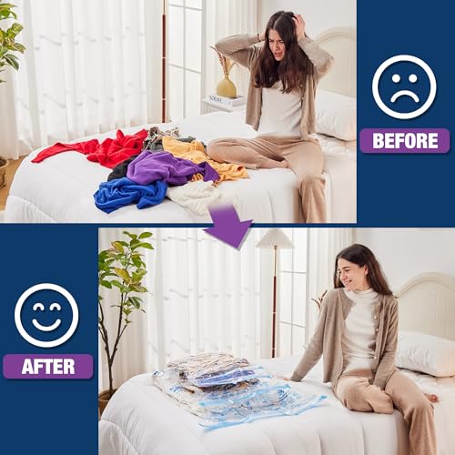 XXL Jumbo Vacuum Seal Storage Bags Extra Large for Clothing Bedding - size: 6-XXL