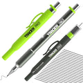 Tracer Pro 1.3mm All Metal Carpenter Pencil, 24X Leads and Site Holsters - style: 1.3mm Precision