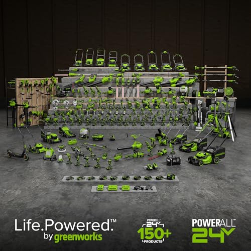 Greenworks 24V Cordless Brushless 400 in-lbs Drill/Driver, Lightweight, LED Work Light,18+1 Clutch, Battery and Charger Sold Separately - size: Tool Only(400 in-lbs Drill Driver)