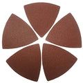 XXGO 60 Pcs 120 Grits 3-1/8 Inch 80mm Triangle Sanding Pads XG8020120 - size: 3-1/8 Inch Triangle - 120 Grit - 60 Pcs