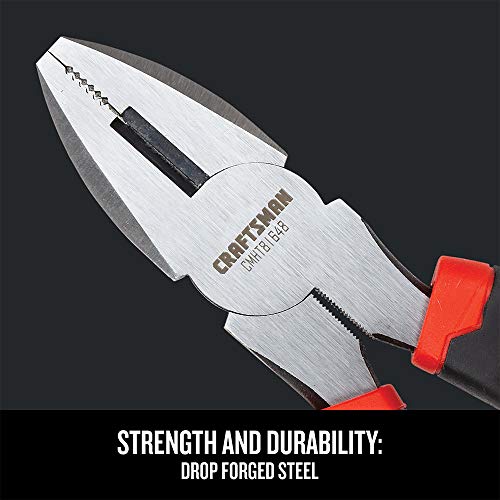 CRAFTSMAN Linesman Pliers, 8-Inch (CMHT81648) - size: 8-Inches