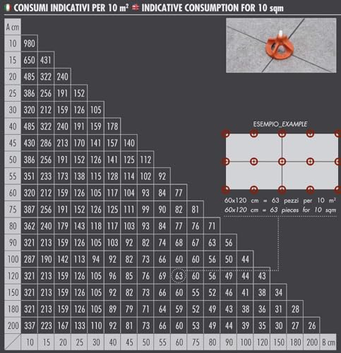 Raimondi RLS Vite Leveling System Cap 300Pc