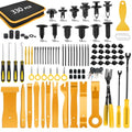 GOOACC 330Pcs Trim Removal Tool Auto Push Pin Bumper Retainer Clip Set - color: 330Pcs Clips Removal Kit Yellow