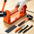 Floor Gap Fixer Tool for Laminate Vinyl Wood Flooring Gap Repair Kit, Heavy Duty Floor Gap Repair Tool with Rubber Mallet, Reusable Sticky Pad and Gap Brush, for Fixer Laminate/Vinyl Flooring Tools ﻿
