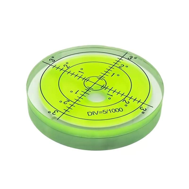 Round High Precision 2.4inch 60MM Aluminium Bubble Levels RV - size: Circular 6012