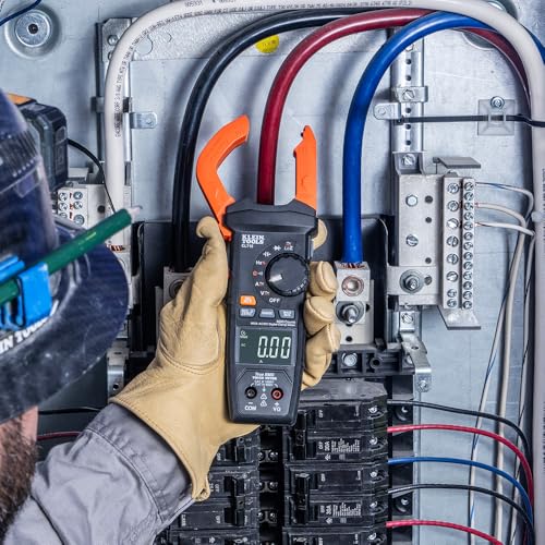 Klein Tools CL710 Digital Clamp Meter, Auto Ranging TRMS, AC/DC Volt/Current, LoZ, Continuity, Frequency, Capacitance, NCVT, More 1000V - size: Clamp Meter