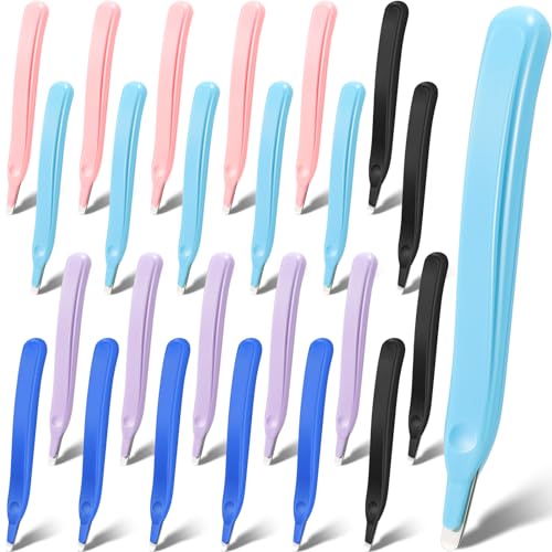 Crtiin 24 Pcs Magnetic Staple Remover Puller Bulk,Macarons Color - color: Macarons Color