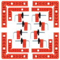 16pcs Right Angle Clamp Set, 90 Degree Clamp,Positioning Squares, 3/4inch x 8 Right Angle Clamp with 8 Clamp,Corner clamps Woodworking Tool