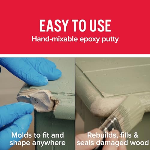 J-B Weld Tan KwikWood Wood Repair Epoxy Putty, 1 oz. Stick - size: 3.5 inch