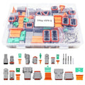 12 sets Deutsch Connector, 2 3 4 6 8 12 Pin Deutsch DT Connectors - style: 12 sets 2/3/4/6/8/12 Pin