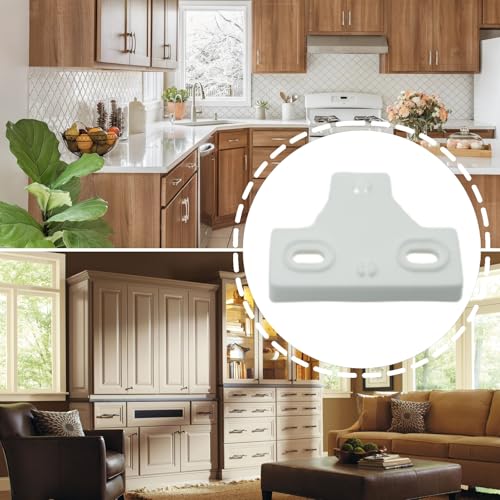 Cabinet Hinge Gasket, 10 PCS, Plastic Spacer Pad