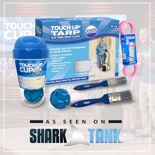 Touch Up Cup Roller Saver Paint Scraper Cleaner Tool, 1 Pack, Pink - color: Pink, size: Pack of 1
