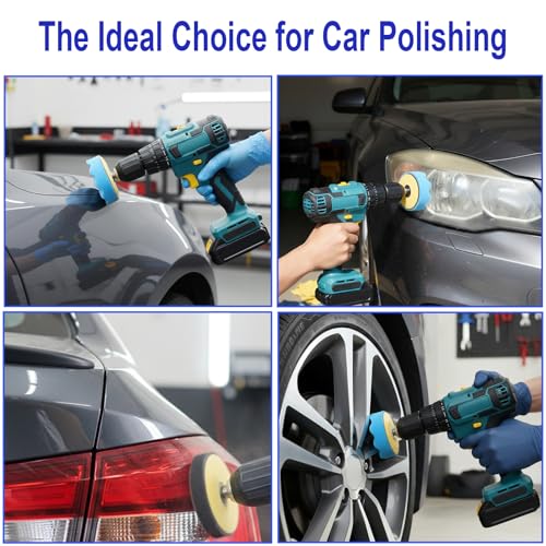 137Pcs 3 Inch Sanding Disc Polishing Kit, Headlight Restoration Kit - size: 3 Inch