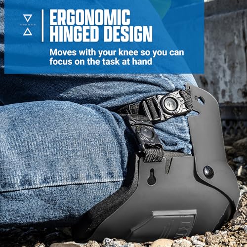 Sellstrom KneePro Professional Construction Kneepads for Work - Men & Women - color: Black