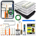 20 Pcs Paint Roller Kit with Paint Roller Covers 9-inch & 6-inch - color: 20 Pack, 9" & 6" roller
