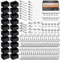INCLY 300PCS Extra Thick Pegboard Accessories Set with Bins & Peg Locks