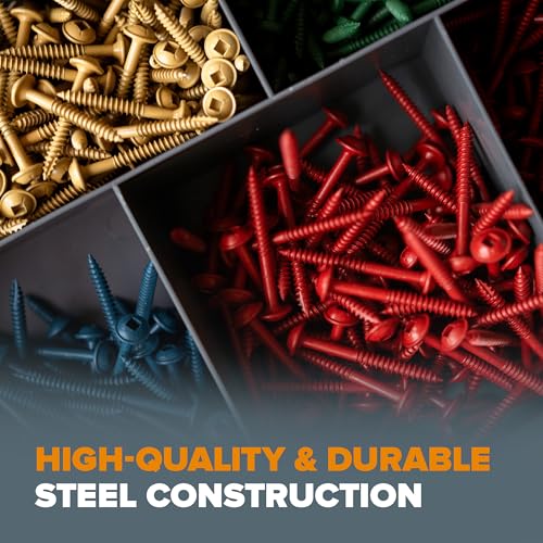 Bora Pocket Hole Screws 1-1/2 in Fine Thread 100 Piece - size: 1-1/2 inch (100 Piece), style: Fine Thread