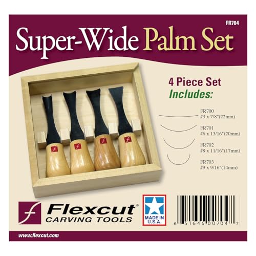 FLEXCUT Carving Tools - style: Super-Wide-Format Palm Tool Set