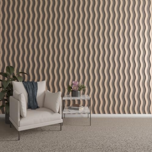 Brazos Designer Series Adjustable Wood Decorative Slat Wall Panel Kit, 94" H x 3/8" T (Contains 22 Slats), Alder - color: Alder