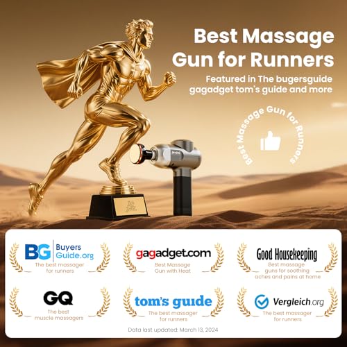 BOB AND BRAD C2 Plus Massage Gun with Heat, Deep Tissue Percussion FSA Massager Gun for Athletes & Pain Relief, Electric Handheld Back Neck Shoulder Muscle Massager, HSA Eligible Gift - color: Onyx Black