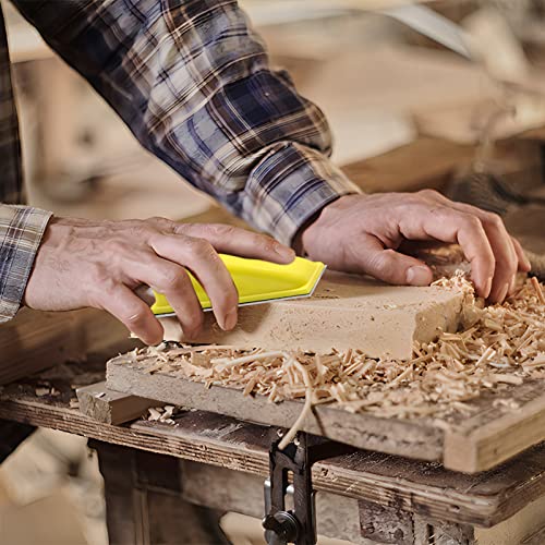 ZEHIQ 3.5"x1" Mini Detail Hand Sanding Block and 60Pcs Sandpaper Assortment - style: 60 Pieces + Sander