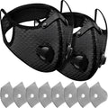 Threlaco Dust Mask Reusable - color: Black