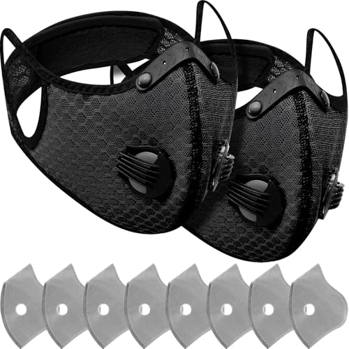 Threlaco Dust Mask Reusable - color: Black