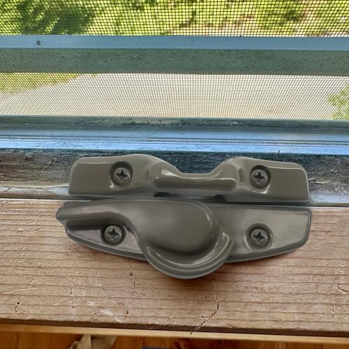 Zinc Sash Lock and Keeper fit for Andersen Sash Lock & Keeper 1968 to Present in Stone Color - color: in Stone Color