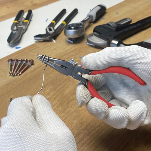 Needle Nose Pliers, 5 Inch, 2 Pack, Jewelry Making Tools - color: 2 Pcs