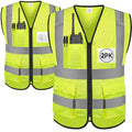 TICONN High Visibility Reflective Safety Vest for Men & Women, ANSI Class 2 - color: Yellow, size: 3X-Large
