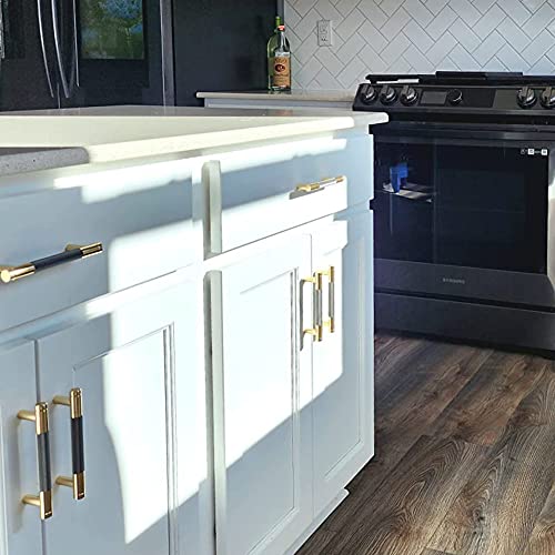 30 Pack 3 Inch 76 mm Knurled Cabinet Handles Cabinet Pulls Aluminum Handles Knurled Drawer Pulls Gold and Grey Oxidation Finish with Diamond Pattern 4" Length (3" Hole Center) - color: Gold Grey, size: 3 Inch