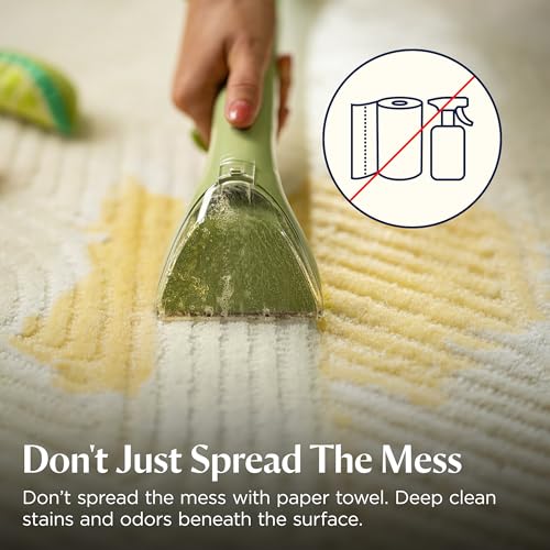 BISSELL Little Green Multi-Purpose Portable Carpet Cleaner, 1400B - color: Green, style: Little Green