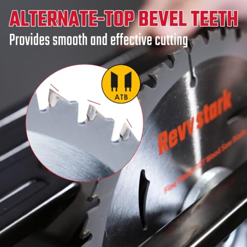Circular Saw Blade 6-1/2" 40T for Cutting Wood, 5/8" Arbor - size: 6-1/2 In 40T