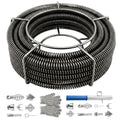 Drain Cleaning Cable, 65.6 Ft x 5/8" Auger Drain Snake