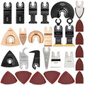 118PC Oscillating Tool Blades, Oscillating Multitool Saw Blades Accessories Kit - size: Assorted Oscillating Tool Accessory Kit
