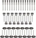 45 Pcs Stainless Steel Wheel Wire Brush Set 1/8" Shank Rotary Tool - style: 45PCS MIX
