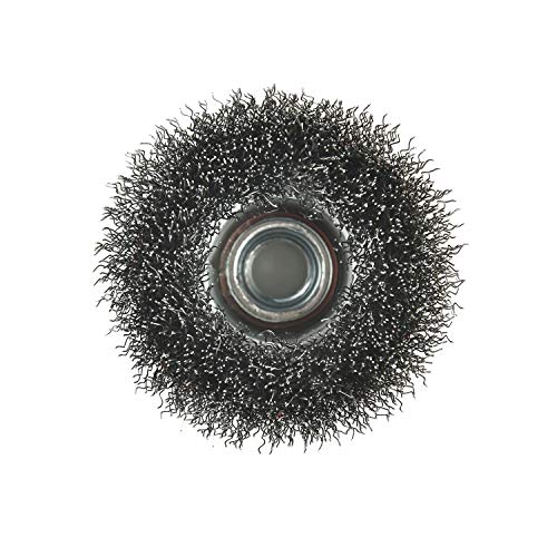 AAIN 2 PCS Wire Wheel Brush Set, 3Inch Crimped Cup Brush for Angle Grinder - size: 2 pack, style: 3 Inch Crimped Wire Brush