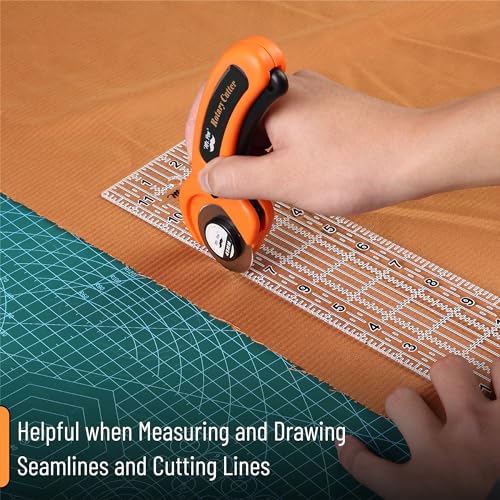Mr. Pen- Sewing Ruler, 3 Pack, 6", 12" & 17", Acrylic Ruler, Quilting Ruler