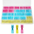 170 PCS Spade Connectors Kit, Heat Shrink Spade Terminal 22-10 AWG - size: 22-10AWG, style: Spade Female
