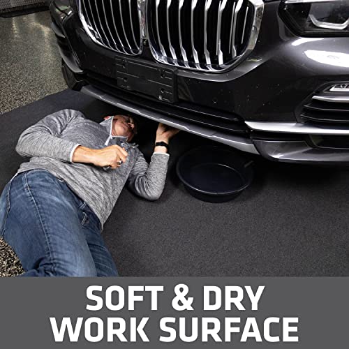 Drymate XL Oil Spill Mat (36" x 59"), Premium Absorbent Oil Pad, Reusable, Washable, Durable, Waterproof Backing Contains Liquids, Protects Garage Floor Surface (USA Made) (Pack of 3) - size: 36" x 59" (3-Pack)