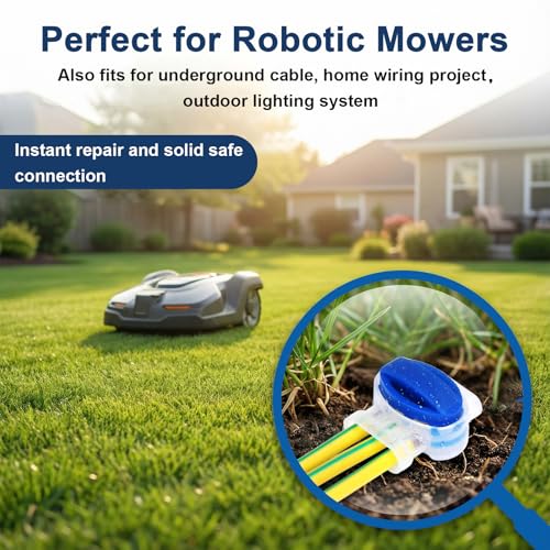 GWHOLE 20pcs 3-Way Waterproof Wire Connectors for 22-14AWG Cables - color: 20PCS
