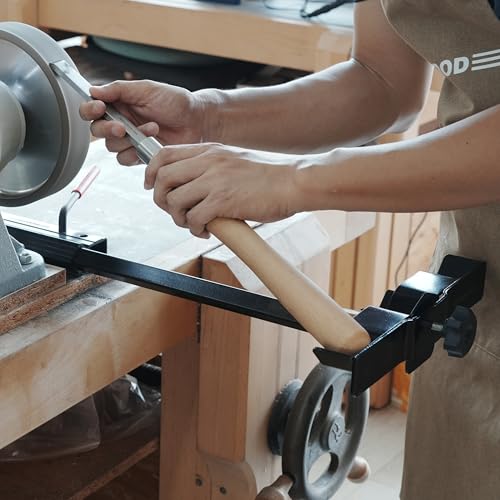 BG-GRIND4 4PCS Set Complete Grinding Jig System for Wood Chisels, Grind Sharpening System to Sharpen Lathe Turning Tools, Chisels, Skews, Bowl Spindle Gouges etc. - color: Bg-grind4