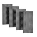 EVERHANGER Metal Pegboard Panels 24" x 12", Heavy Duty Peg Board for Garage - size: 4 Pack 24" x 12"