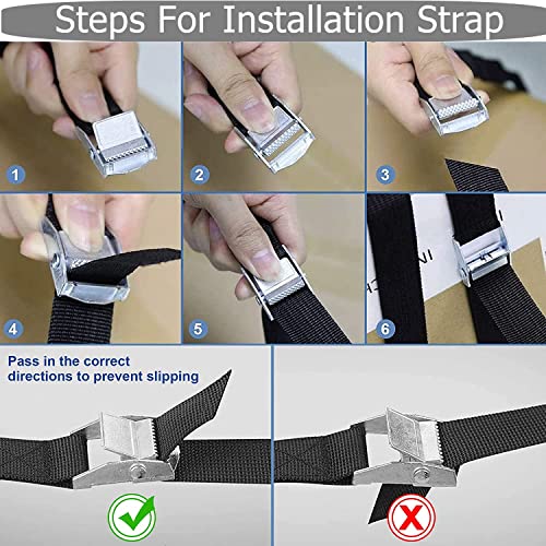 6 Pack Heavy Duty Garage Storage Ladders Hooks, 10 Inch Wall Mount Storage Garage Hangers for Bikes, Garden Tools, Chair, Hose - size: 9inch x 10inch
