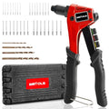 WETOLS Pop Rivet Gun Kit with 200 Blind Rivets,Upgraded Pop Rivet Tool Kit - size: Regular Rivet Gun