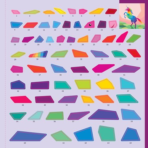 Paint by Sticker Kids (Official): Rainbows Everywhere!: Create 10 Pictures One Sticker at a Time!