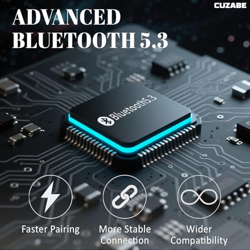 Bluetooth Earplug Headphones for Work, Replaceable Ear Tips