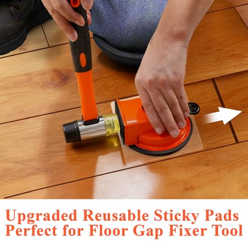 10 Pack Reusable Sticky Pads for Floor Gap Fixer Tool