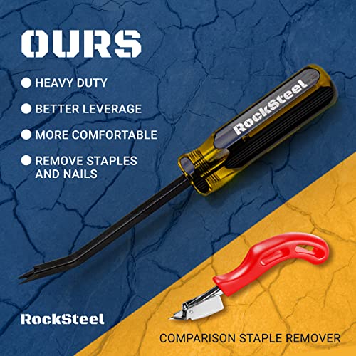 Upholstery Staple Remover | Heavy Duty Staple Remover Tool, Staple Puller Remover, Upholstery Tools Staple Remover Tack Puller tool, Carpet Staple Remover Tool