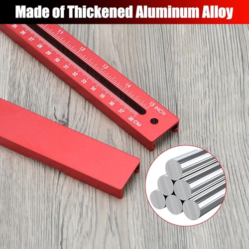 4 in 1 Router Milling Groove Bracket, Aluminum Alloy